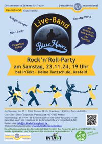 Rock-n-Roll-Party Plakat